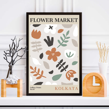 Kolkata Flower Market Poster | S02