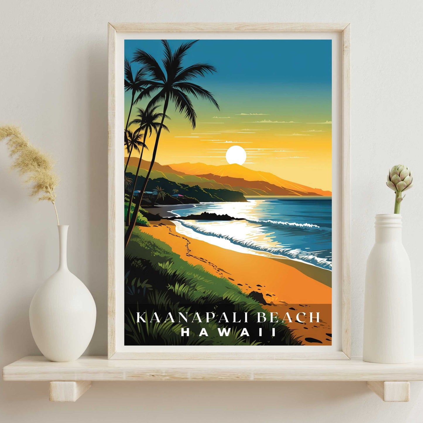 Kaanapali Beach Poster | S01