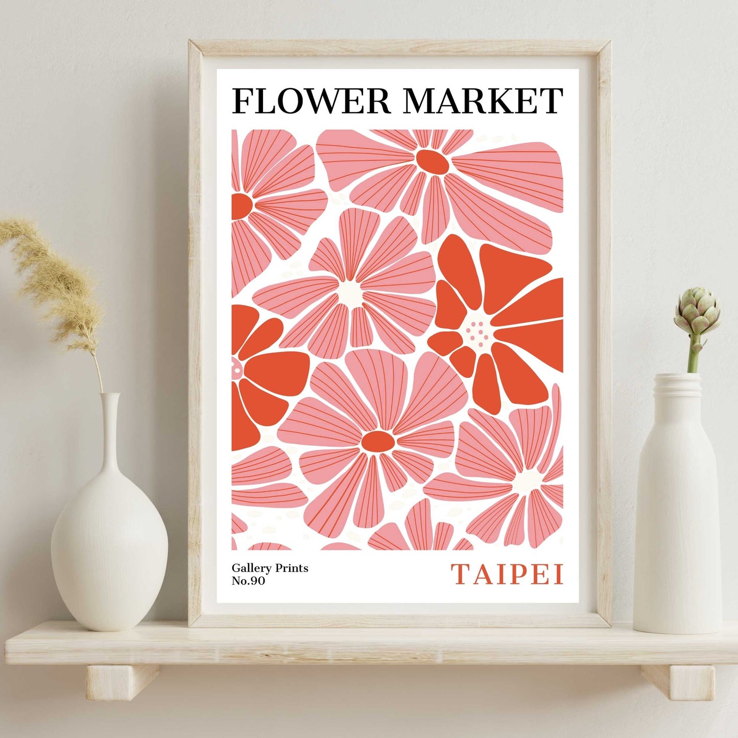 Taipei Flower Market Poster | S02