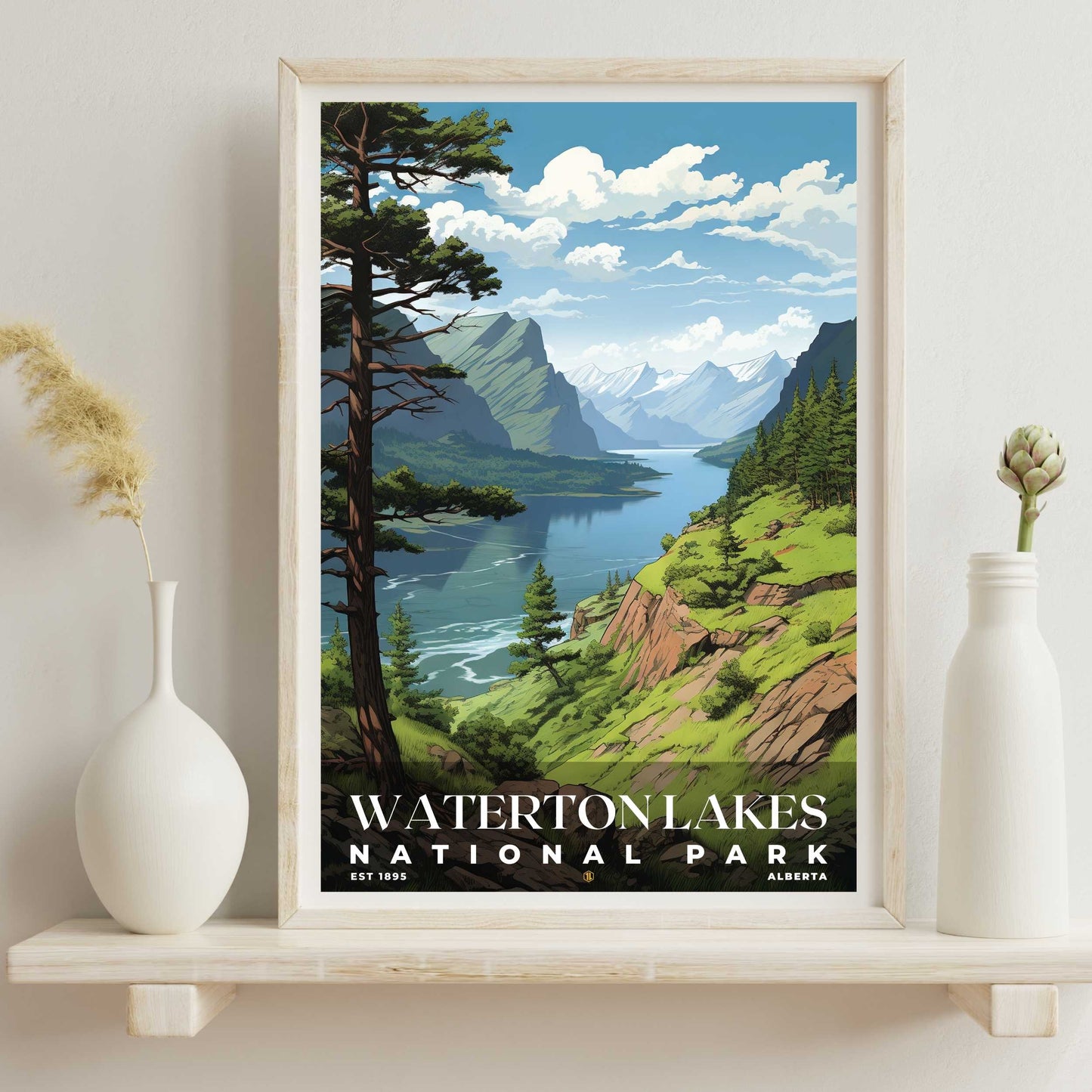 Waterton Lakes National Park Poster | S07