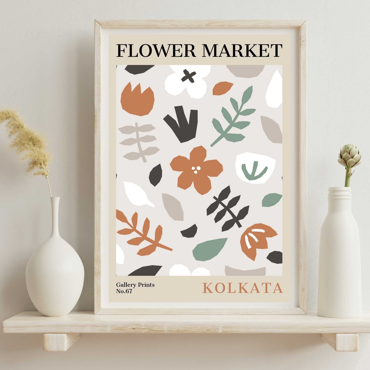 Kolkata Flower Market Poster | S02