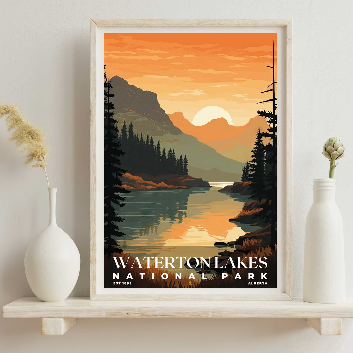 Waterton Lakes National Park Poster | S03