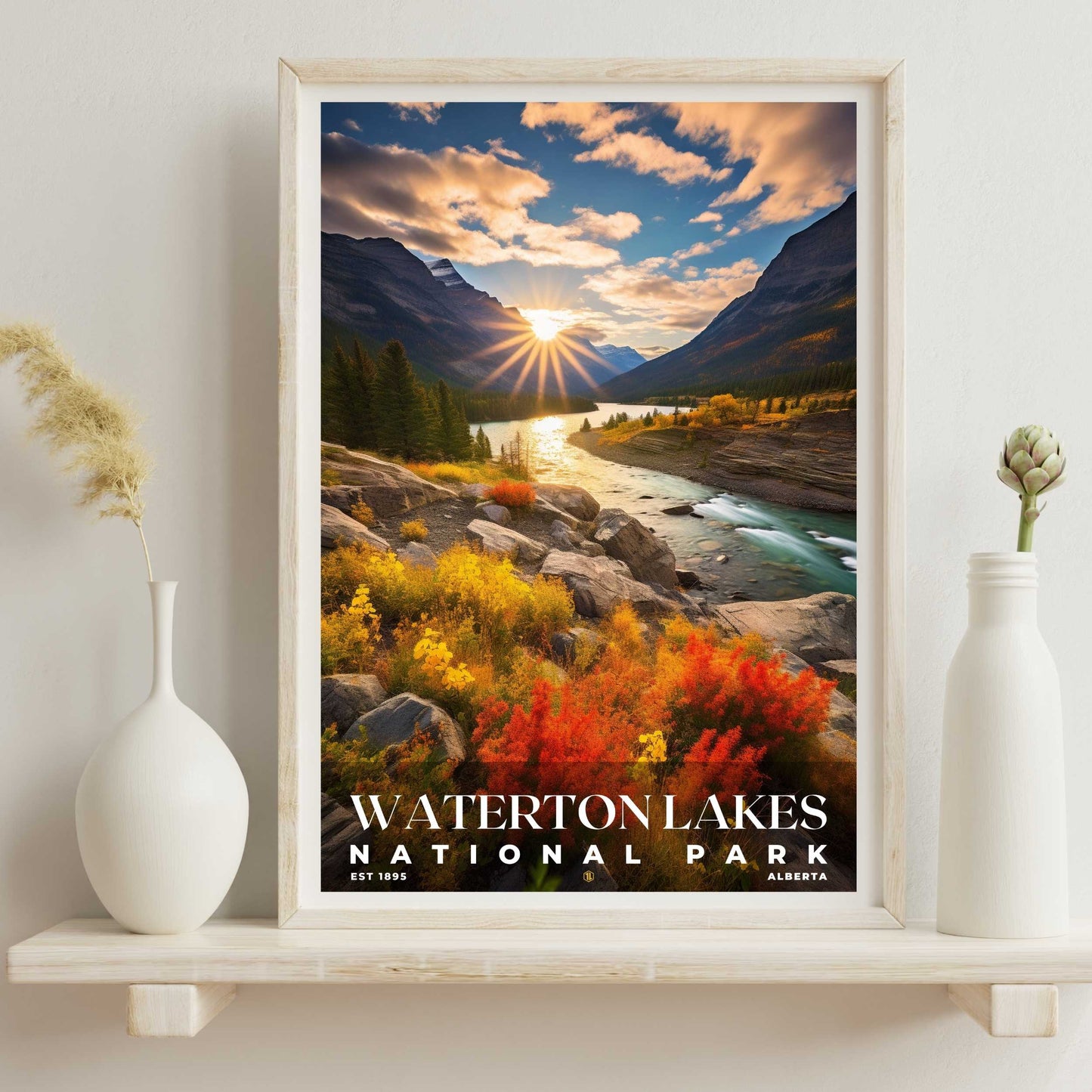 Waterton Lakes National Park Poster | S10