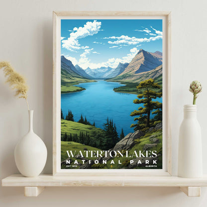 Waterton Lakes National Park Poster | S02