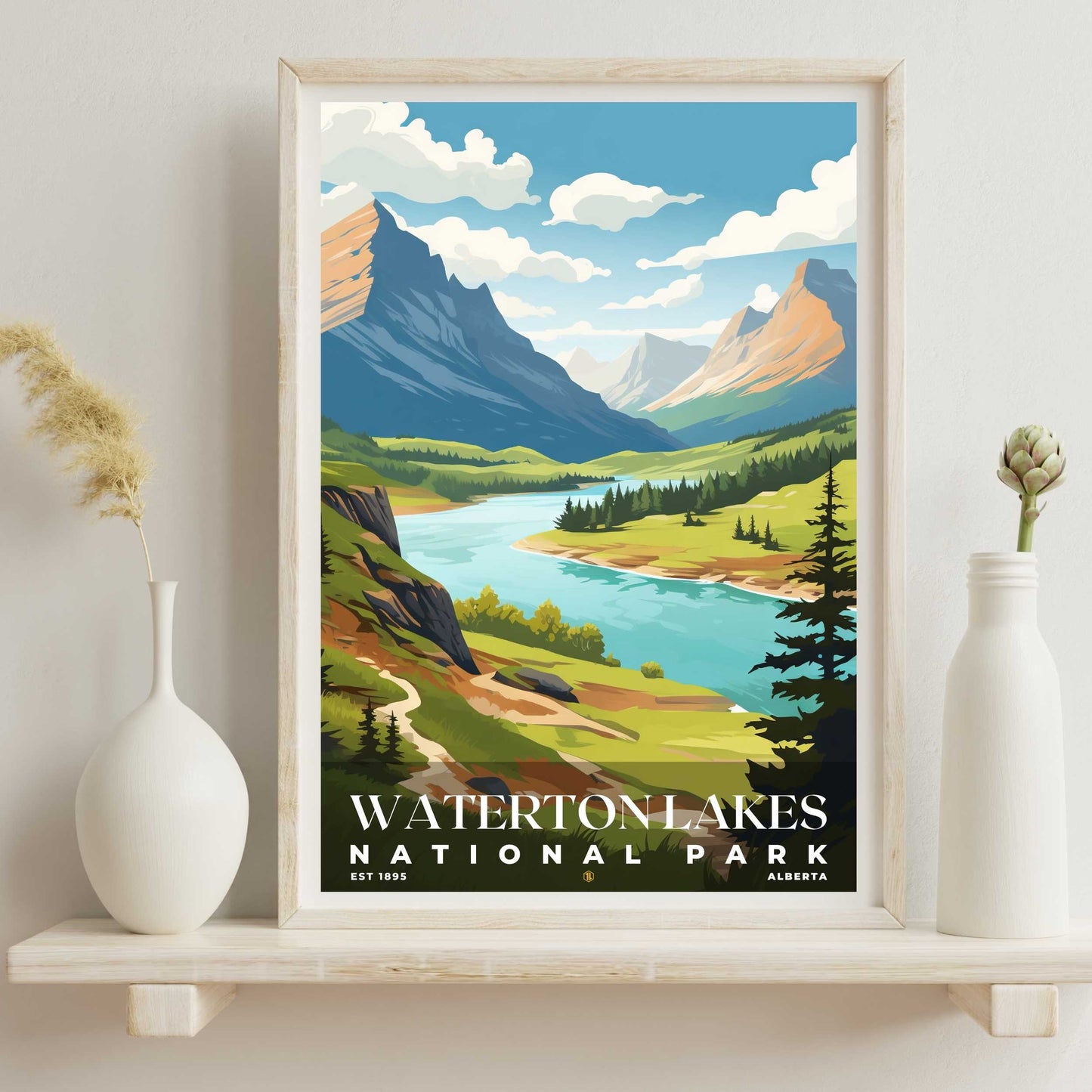 Waterton Lakes National Park Poster | S05