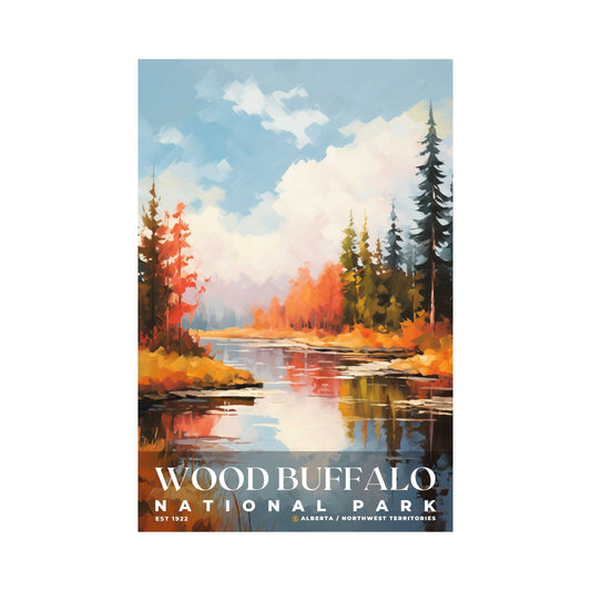 Wood Buffalo National Park Poster | S06