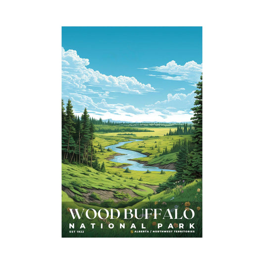 Wood Buffalo National Park Poster | S02