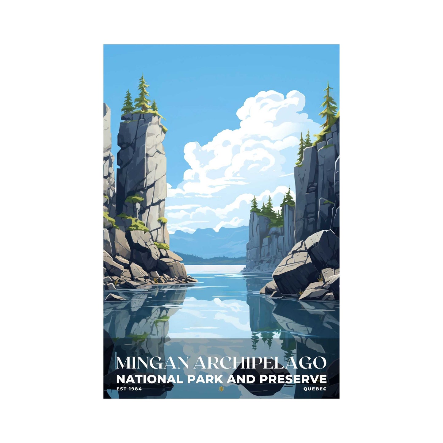 Mingan Archipelago National Park Reserve Poster | S07