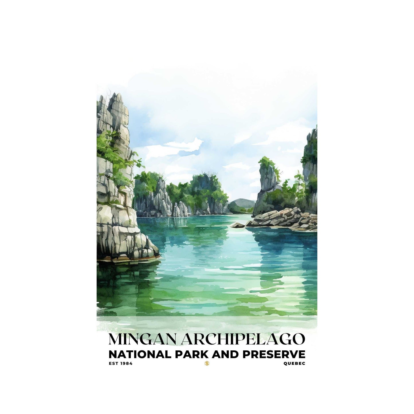 Mingan Archipelago National Park Reserve Poster | S04