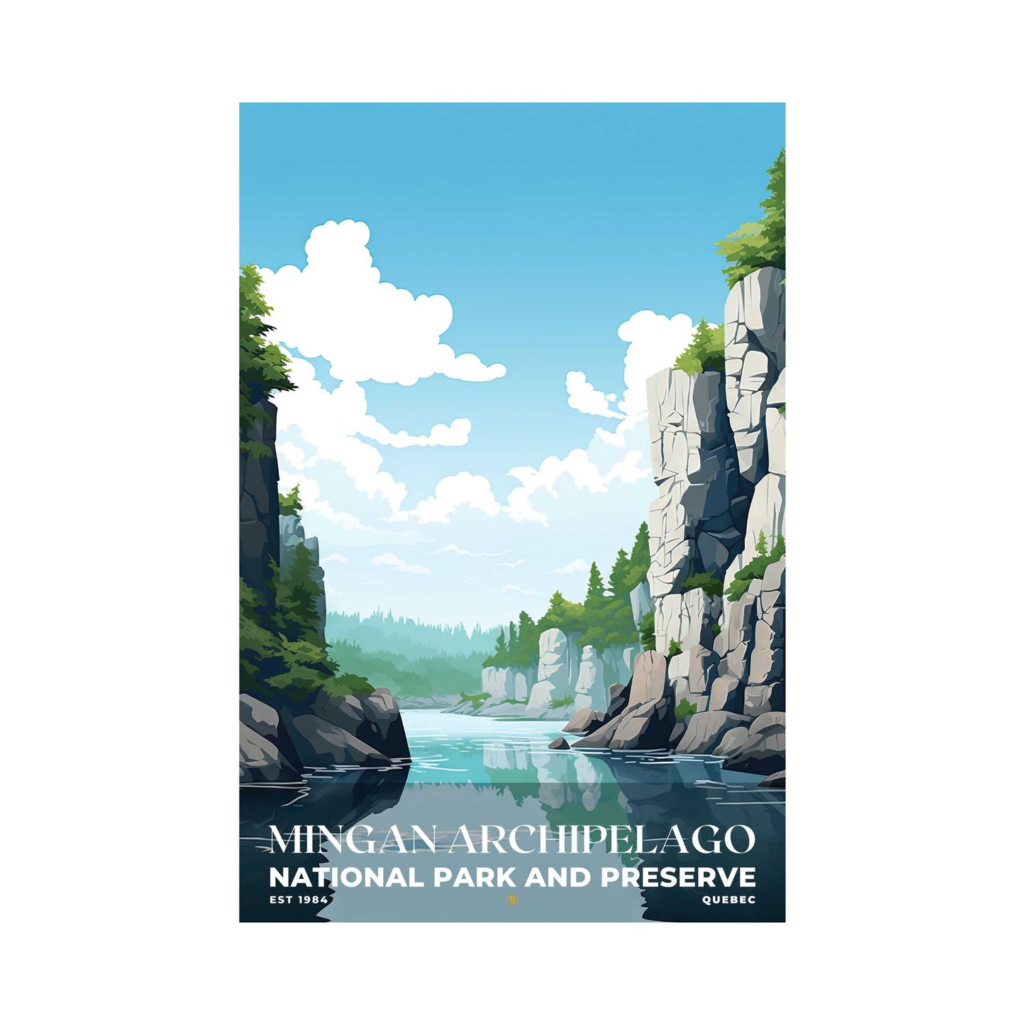 Mingan Archipelago National Park Reserve Poster | S03