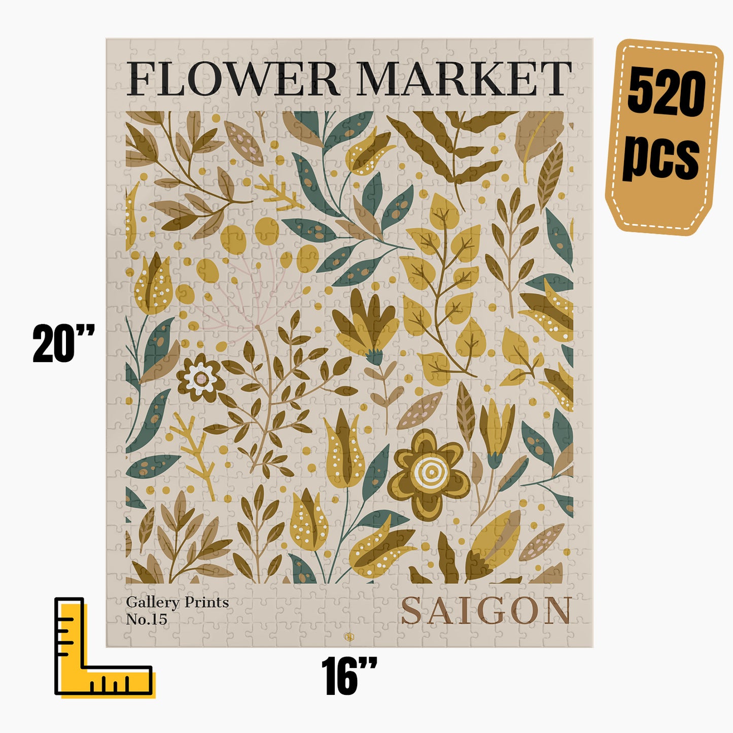 Saigon Flower Market Puzzle | S01