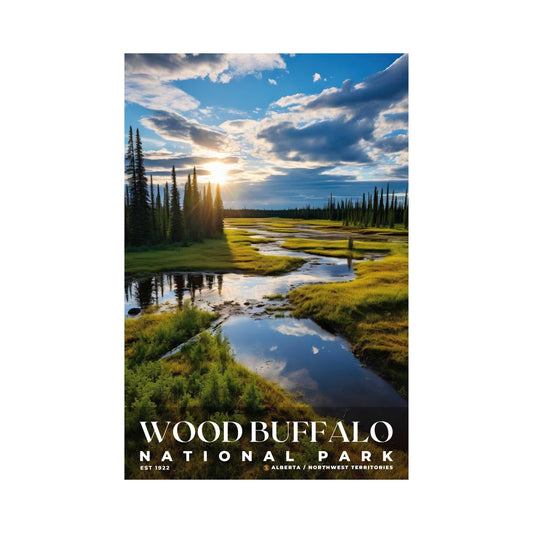 Wood Buffalo National Park Poster | S10