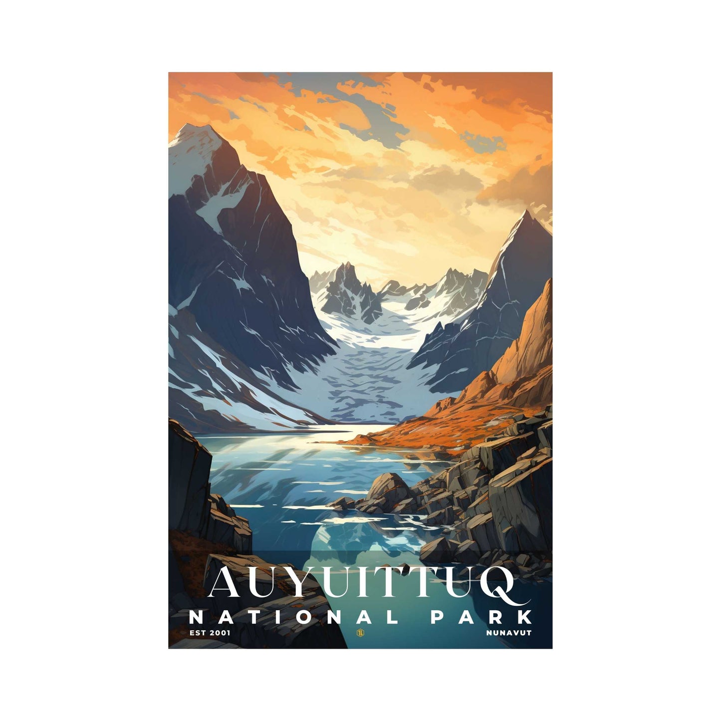 Auyuittuq National Park Poster | S07