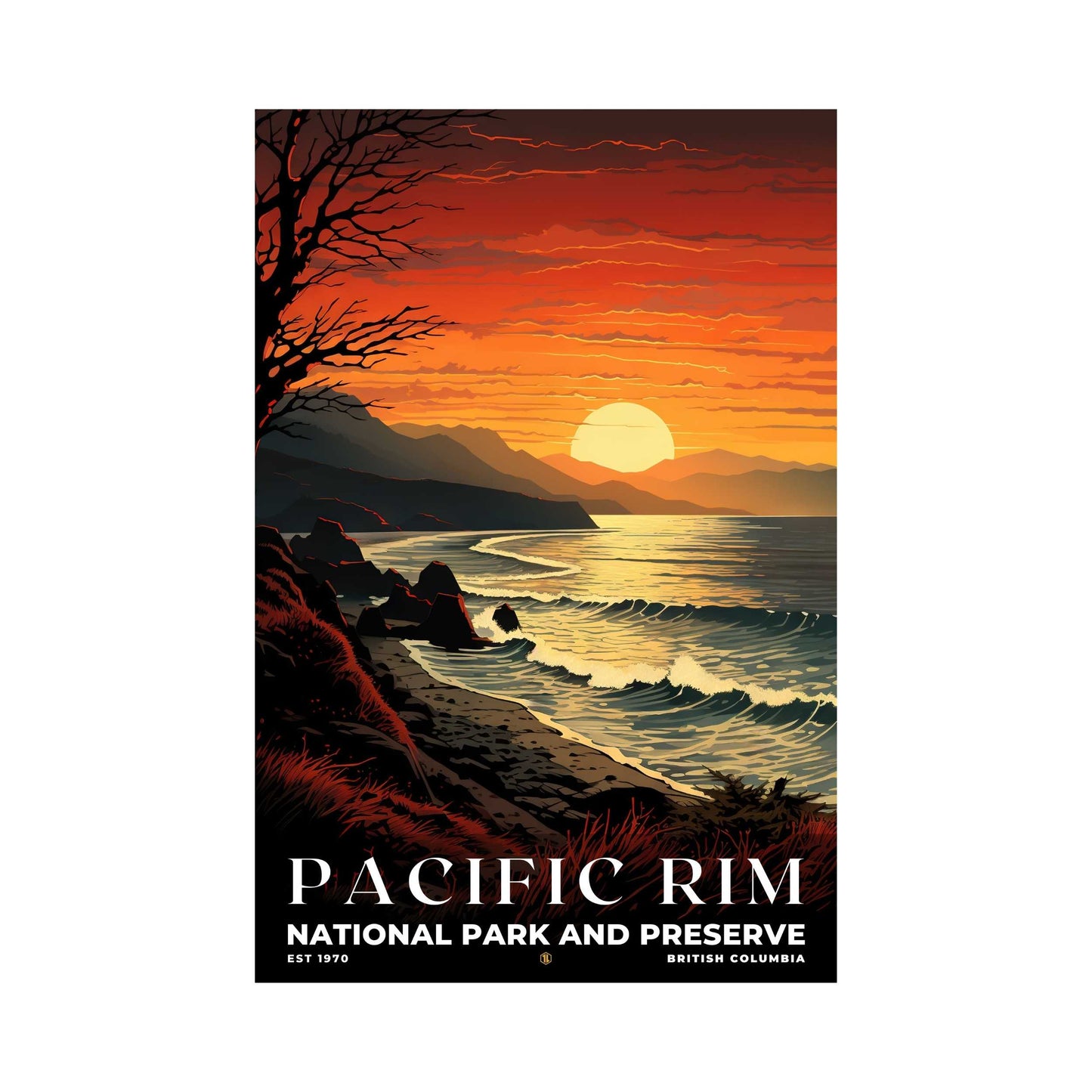 Pacific Rim National Park Reserve Poster | S07