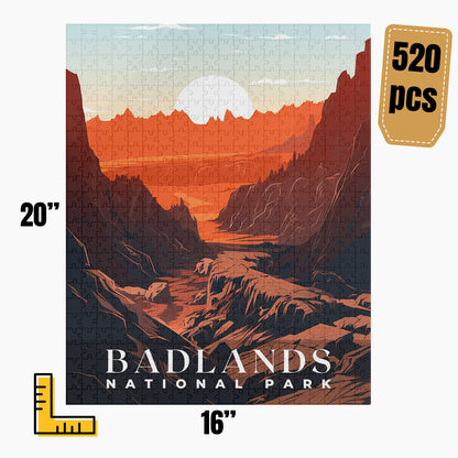 Badlands National Park Puzzle | S01