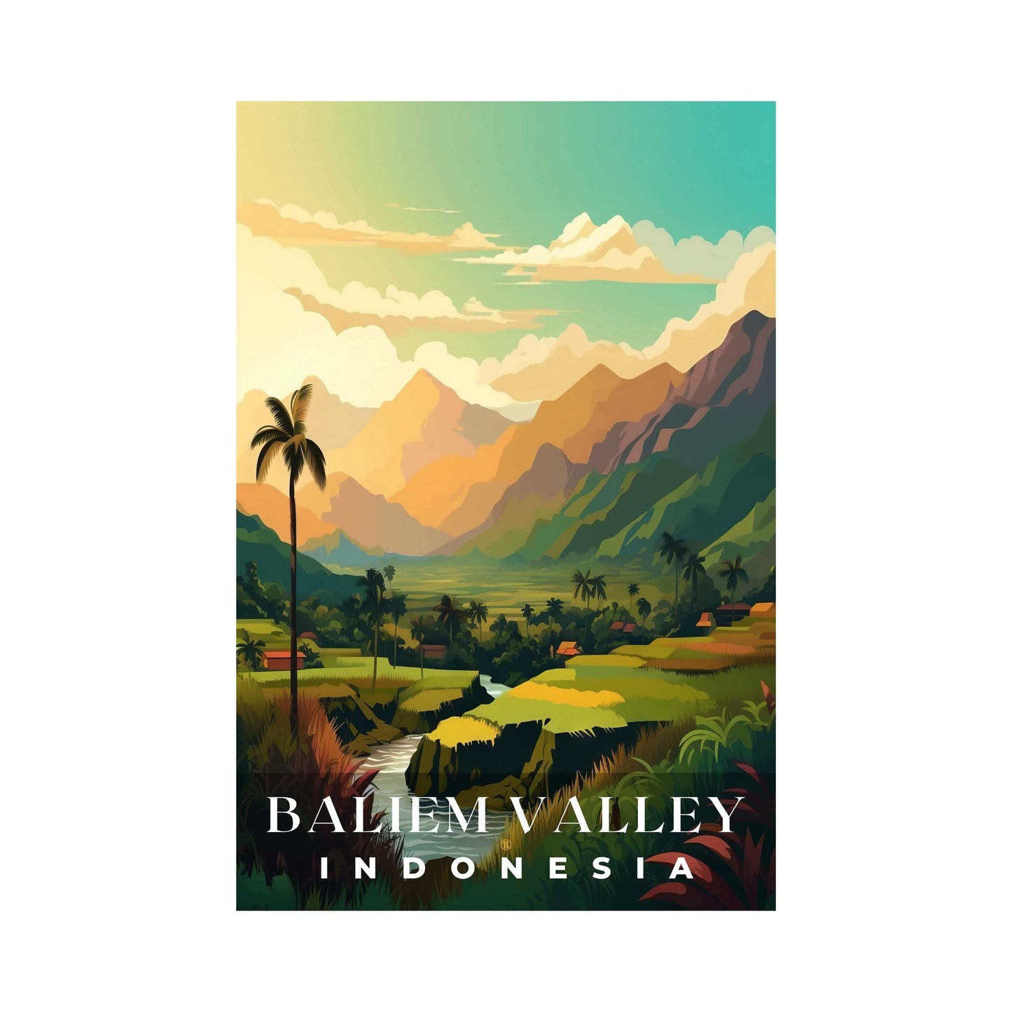 Baliem Valley Poster | S01