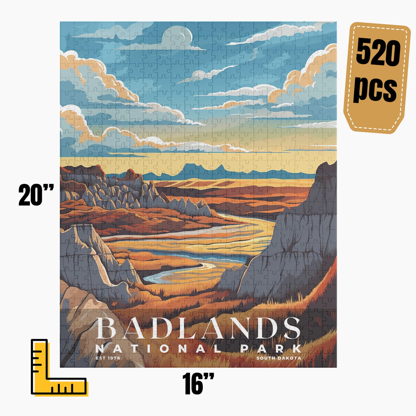 Badlands National Park Puzzle | S05