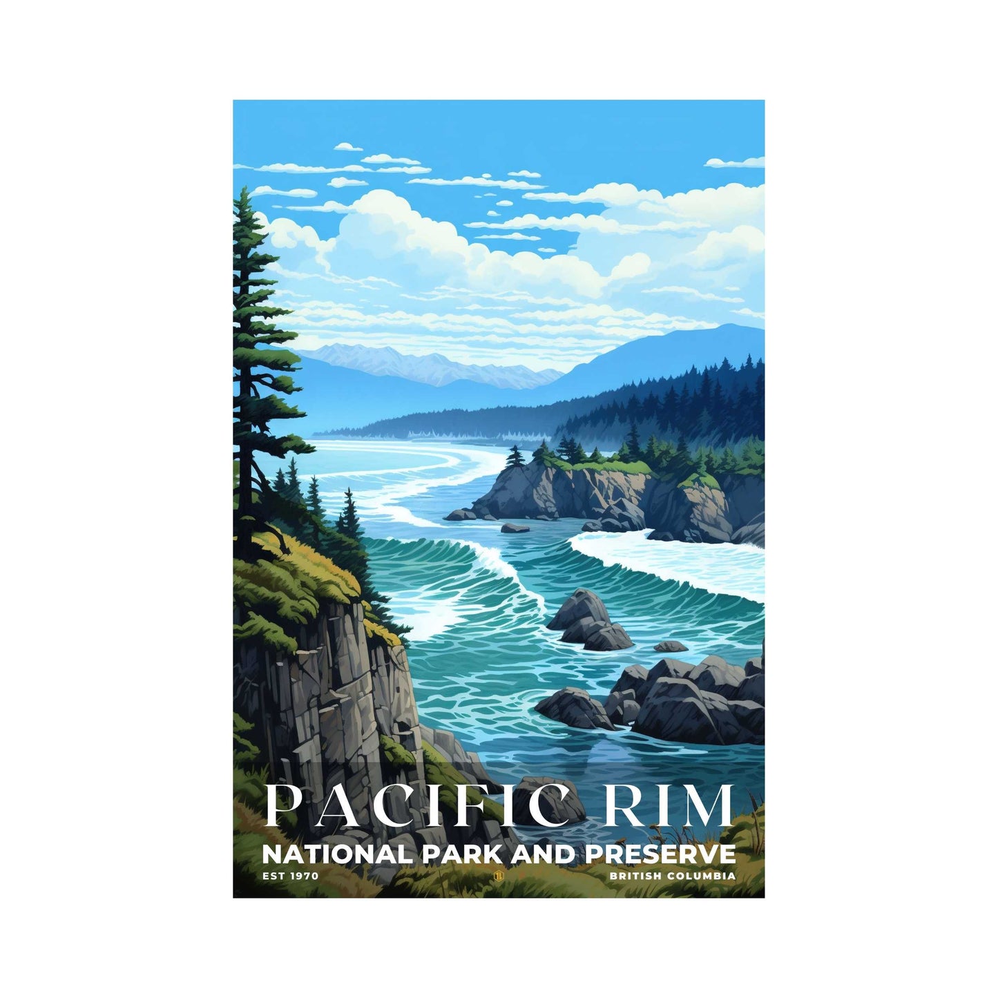 Pacific Rim National Park Reserve Poster | S02