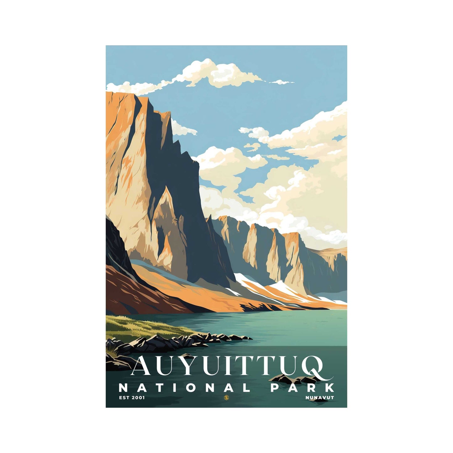 Auyuittuq National Park Poster | S03