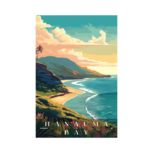 Hanauma Bay Poster | US Travel | S01