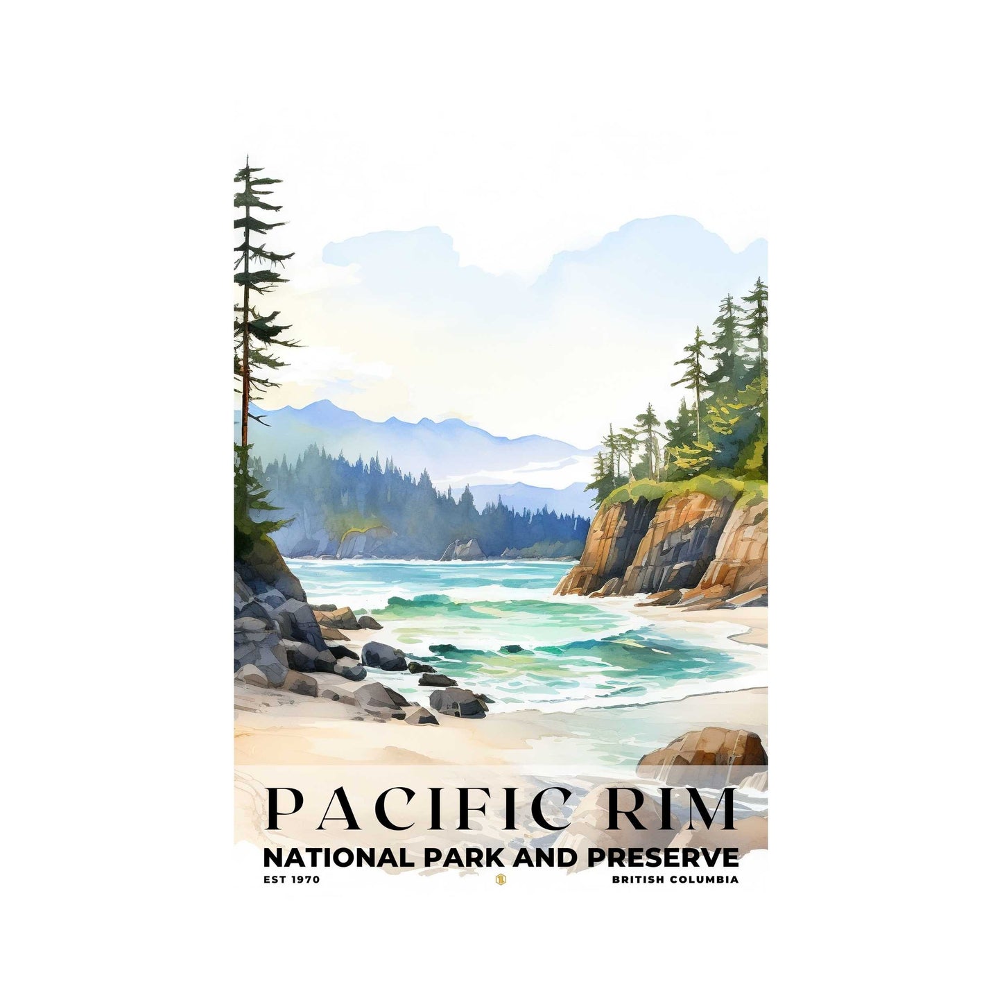 Pacific Rim National Park Reserve Poster | S04