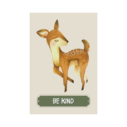 Be Kind Deer Poster | S01