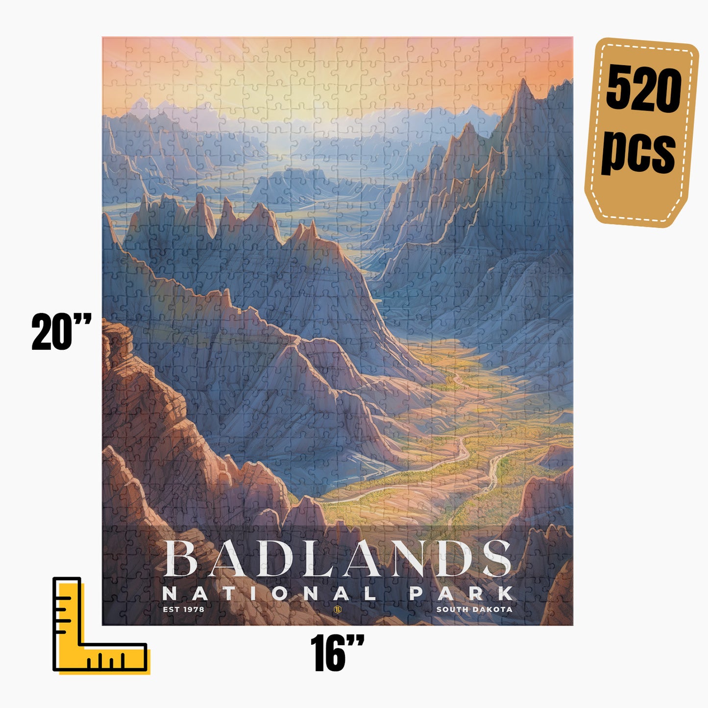 Badlands National Park Puzzle | S02