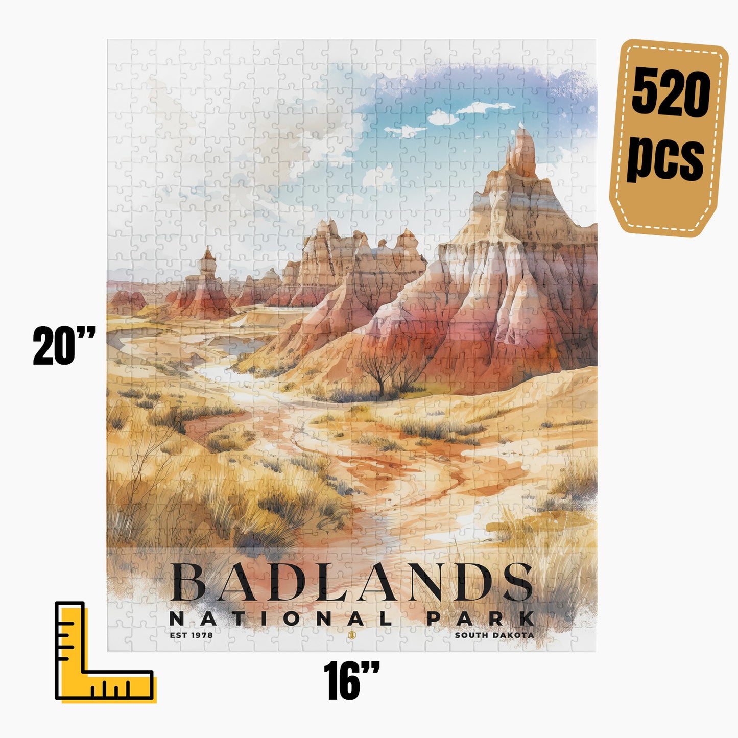 Badlands National Park Puzzle | S04