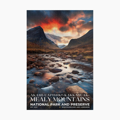 Akami-Uapishk-KakKasuak-Mealy Mountains National Park Puzzle | S10