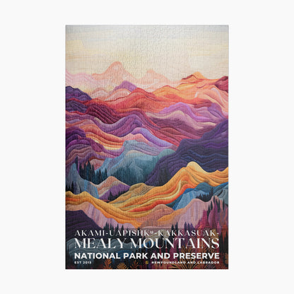 Akami-Uapishk-KakKasuak-Mealy Mountains National Park Puzzle | S09