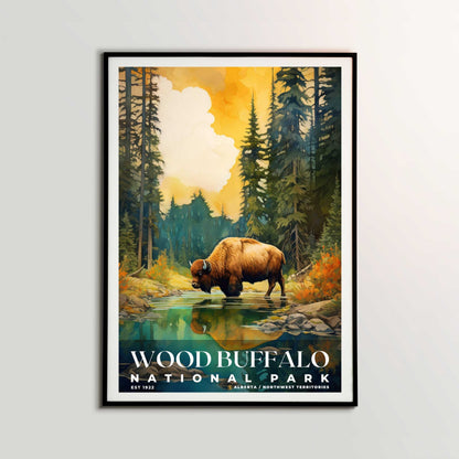 Wood Buffalo National Park Poster | S08