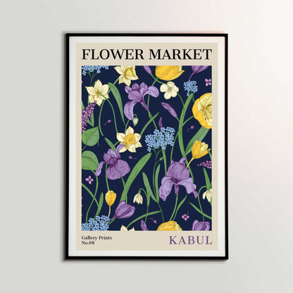 Kabul Flower Market Poster | S02