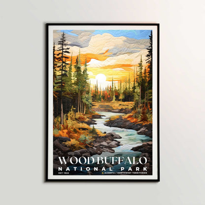 Wood Buffalo National Park Poster | S09