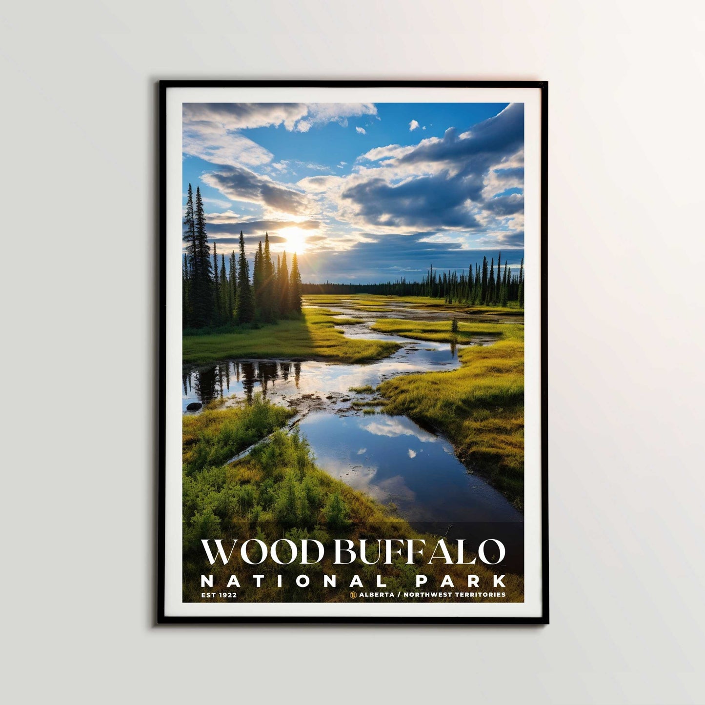 Wood Buffalo National Park Poster | S10