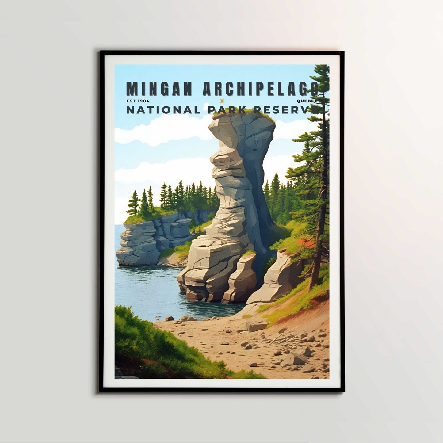 Mingan Archipelago National Park Reserve Poster | S01