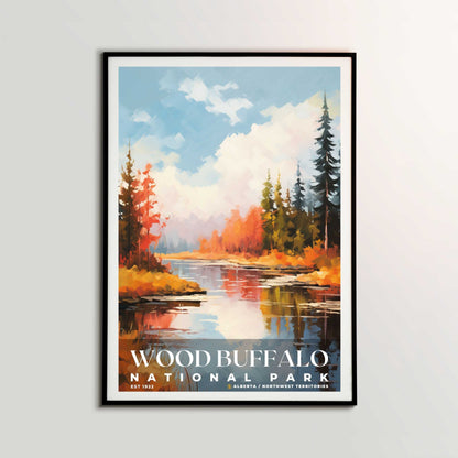 Wood Buffalo National Park Poster | S06