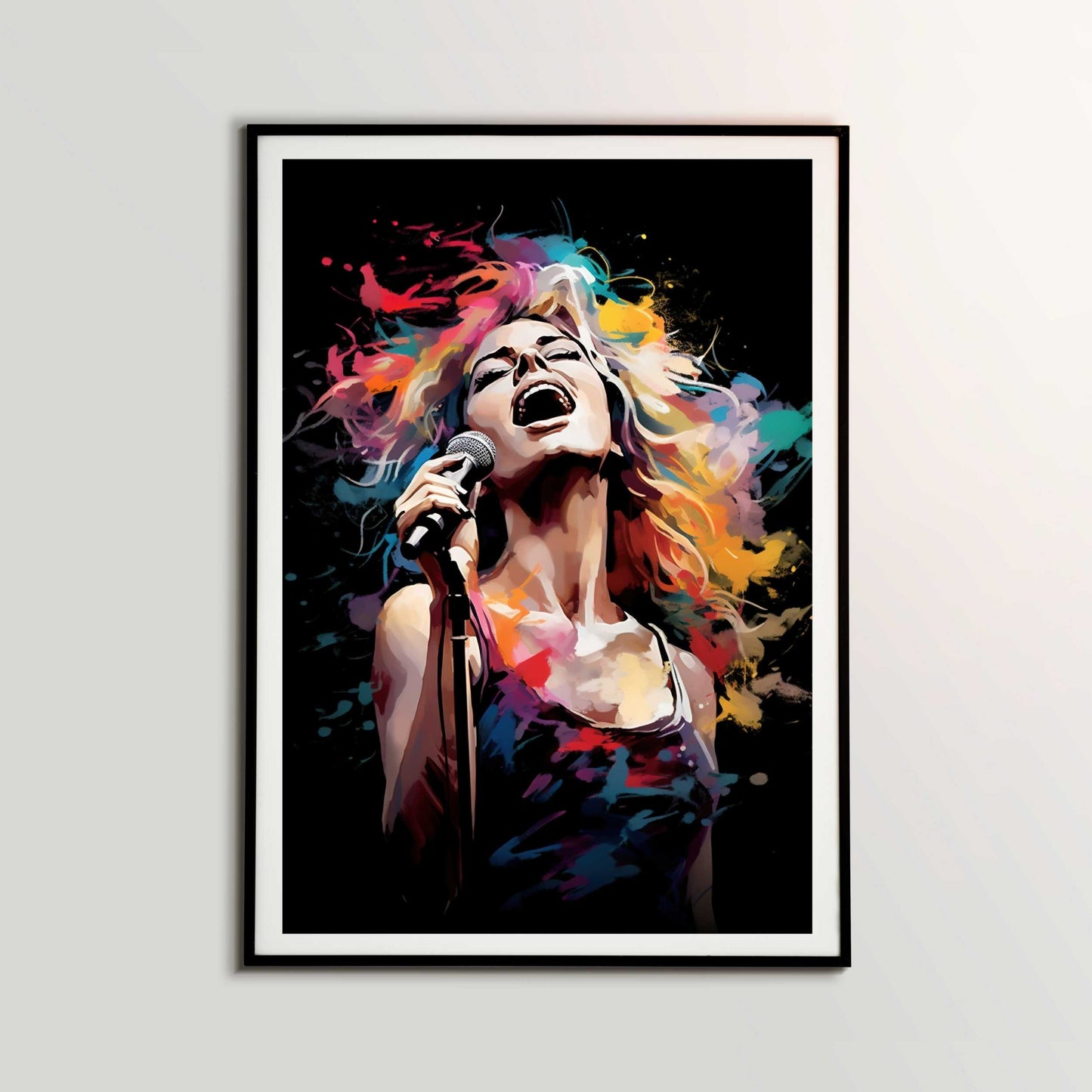 Female Singer 2 Poster | S01