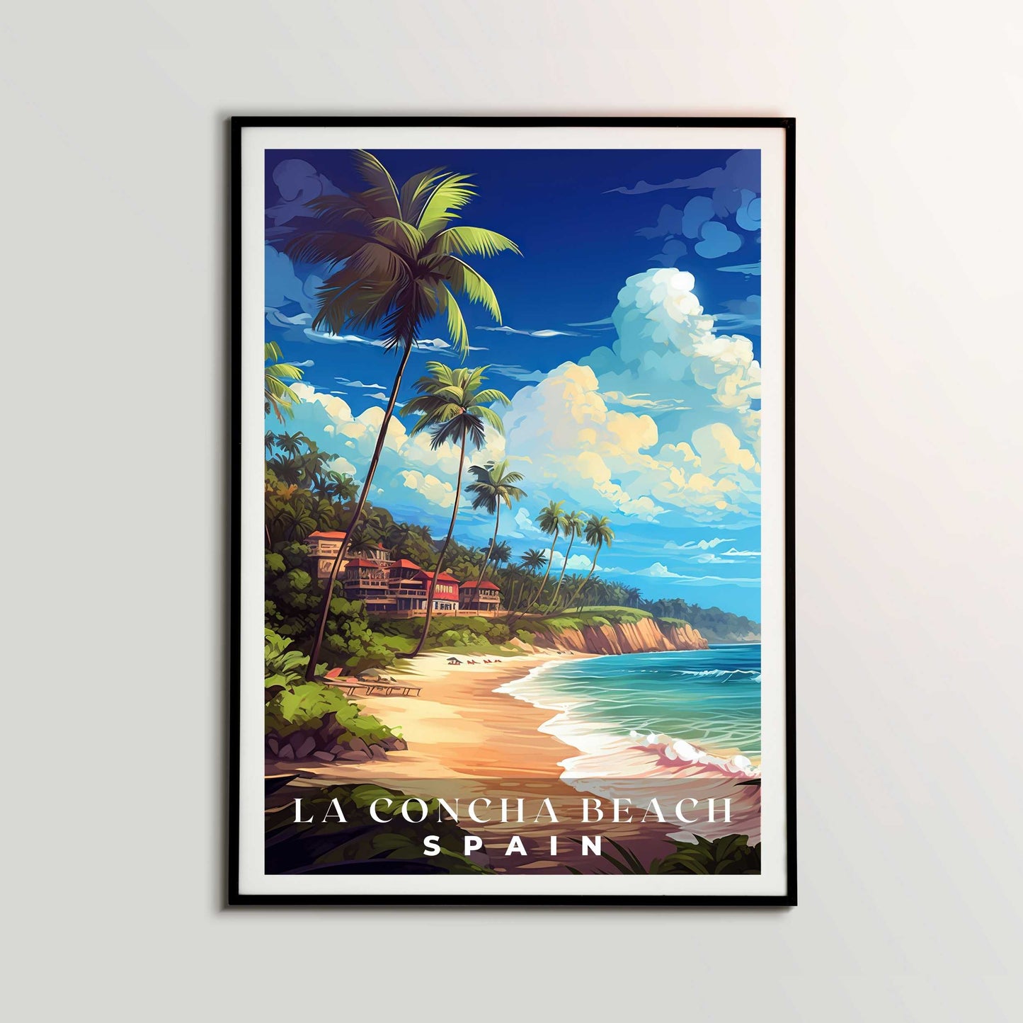 La Concha Beach Poster | S01