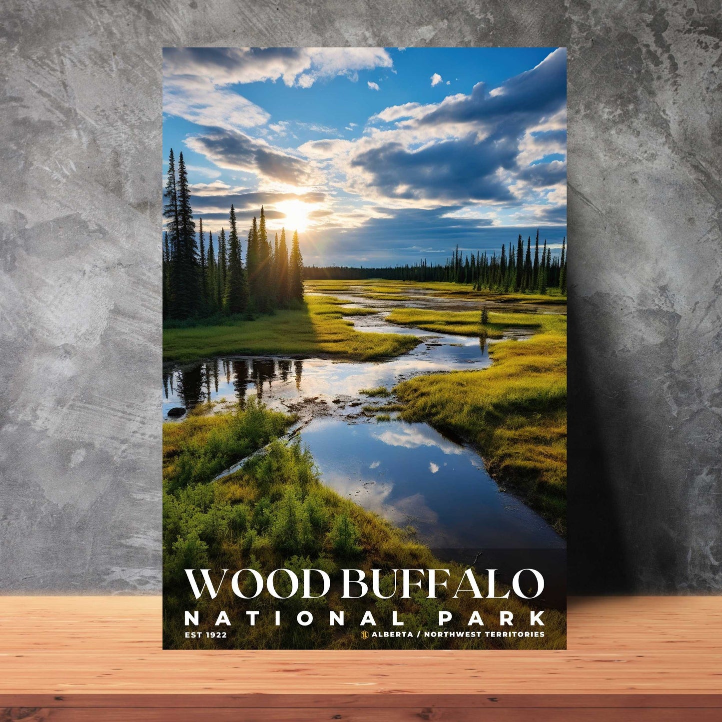 Wood Buffalo National Park Poster | S10