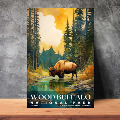 Wood Buffalo National Park Poster | S08