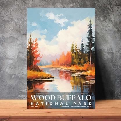 Wood Buffalo National Park Poster | S06