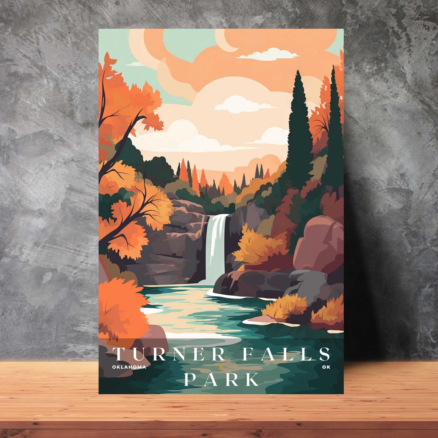 Turner Falls Park Poster | US Travel | S01