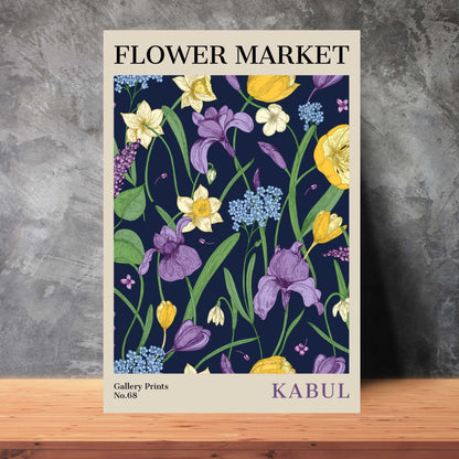 Kabul Flower Market Poster | S02