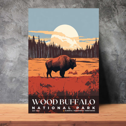 Wood Buffalo National Park Poster | S03