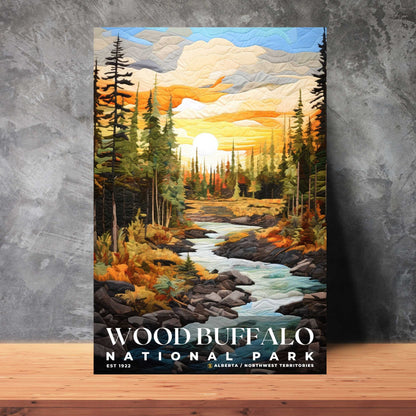 Wood Buffalo National Park Poster | S09