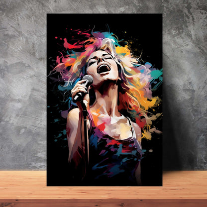 Female Singer 2 Poster | S01