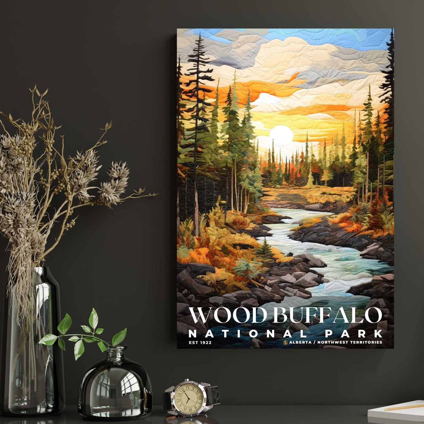 Wood Buffalo National Park Poster | S09