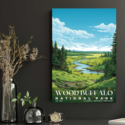 Wood Buffalo National Park Poster | S02