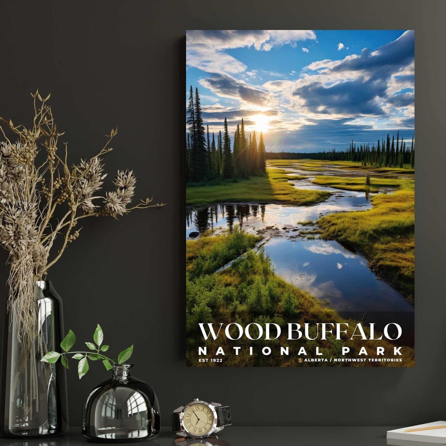 Wood Buffalo National Park Poster | S10