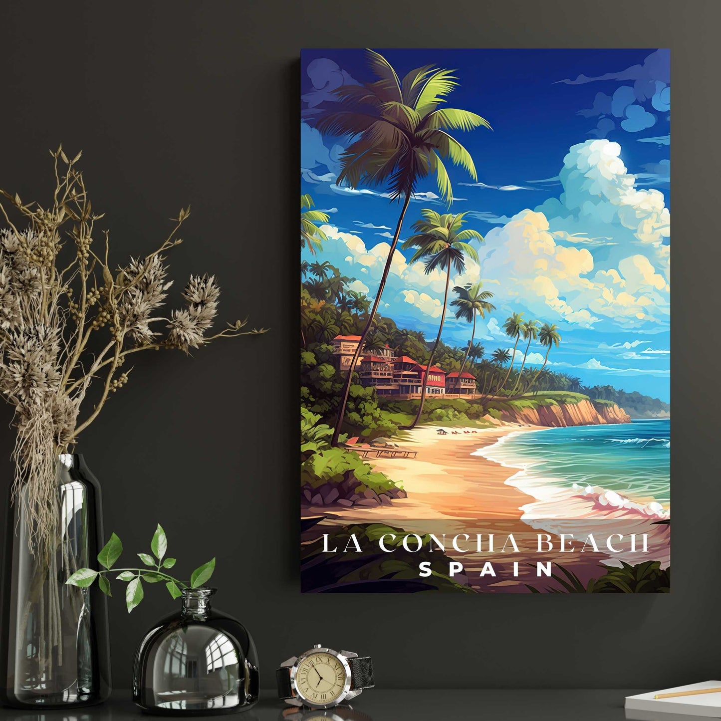 La Concha Beach Poster | S01